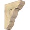 Ekena Millwork Funston Slat Rough Sawn Bracket, Douglas Fir, 6"W x 18"D x 22"H BKT06X18X22FST06RDF - alternate 1